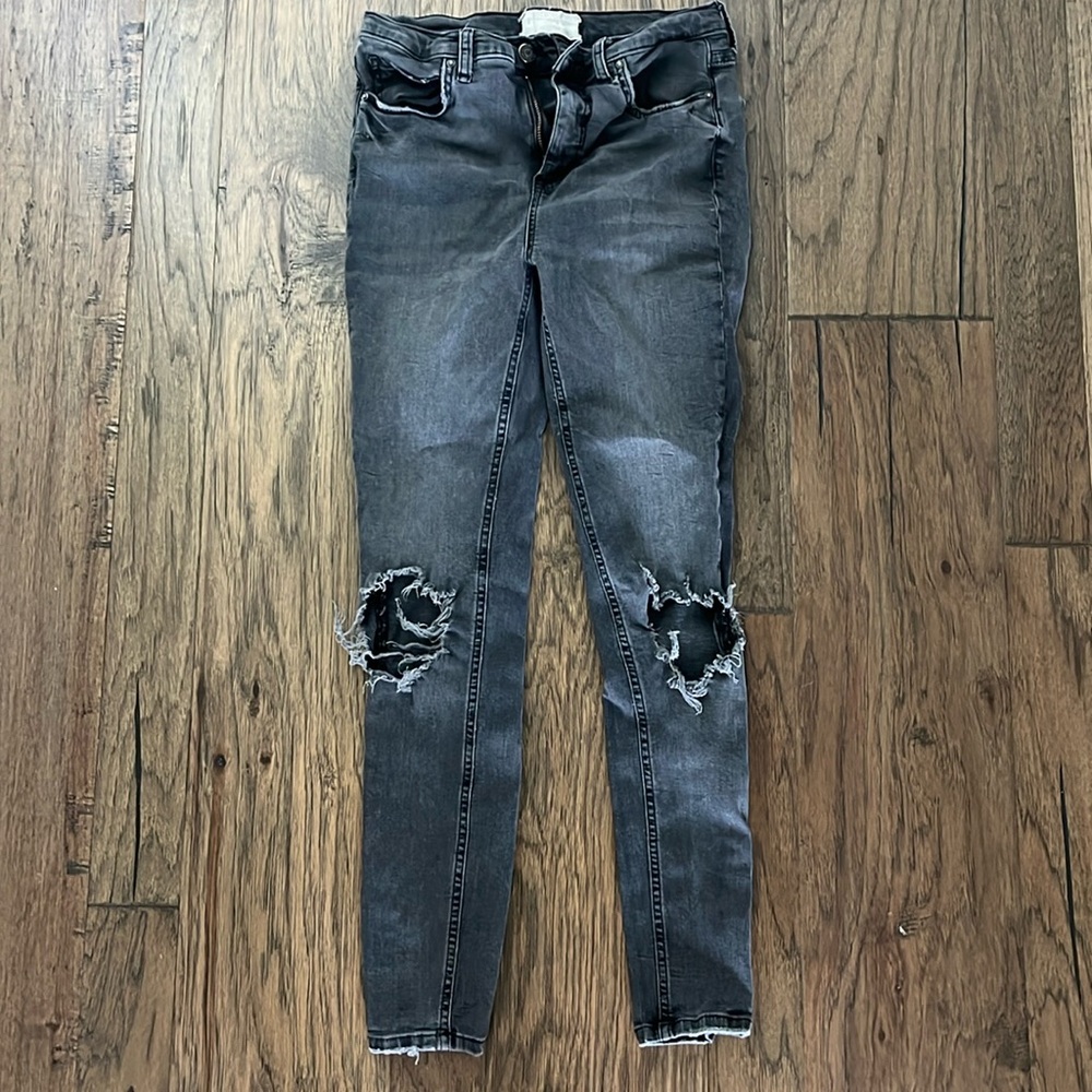 Black Free People Jeans